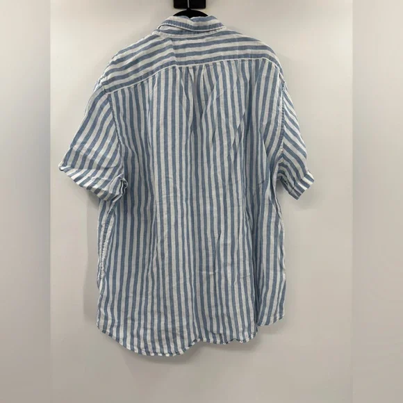 J.Crew Short-sleeve Baird McNutt Irish linen shirt - Picture 4 of 8